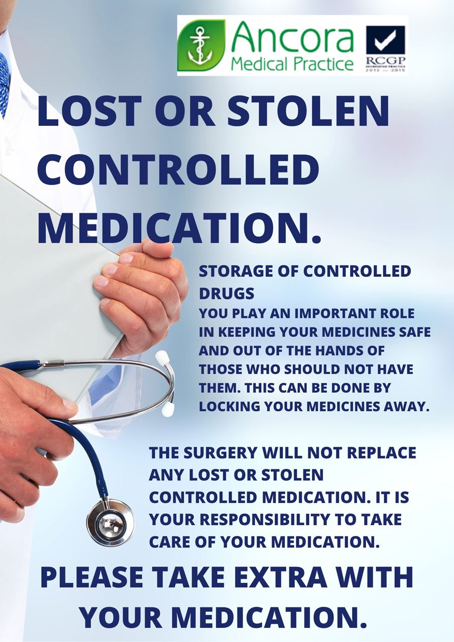 Lost or stolen medication